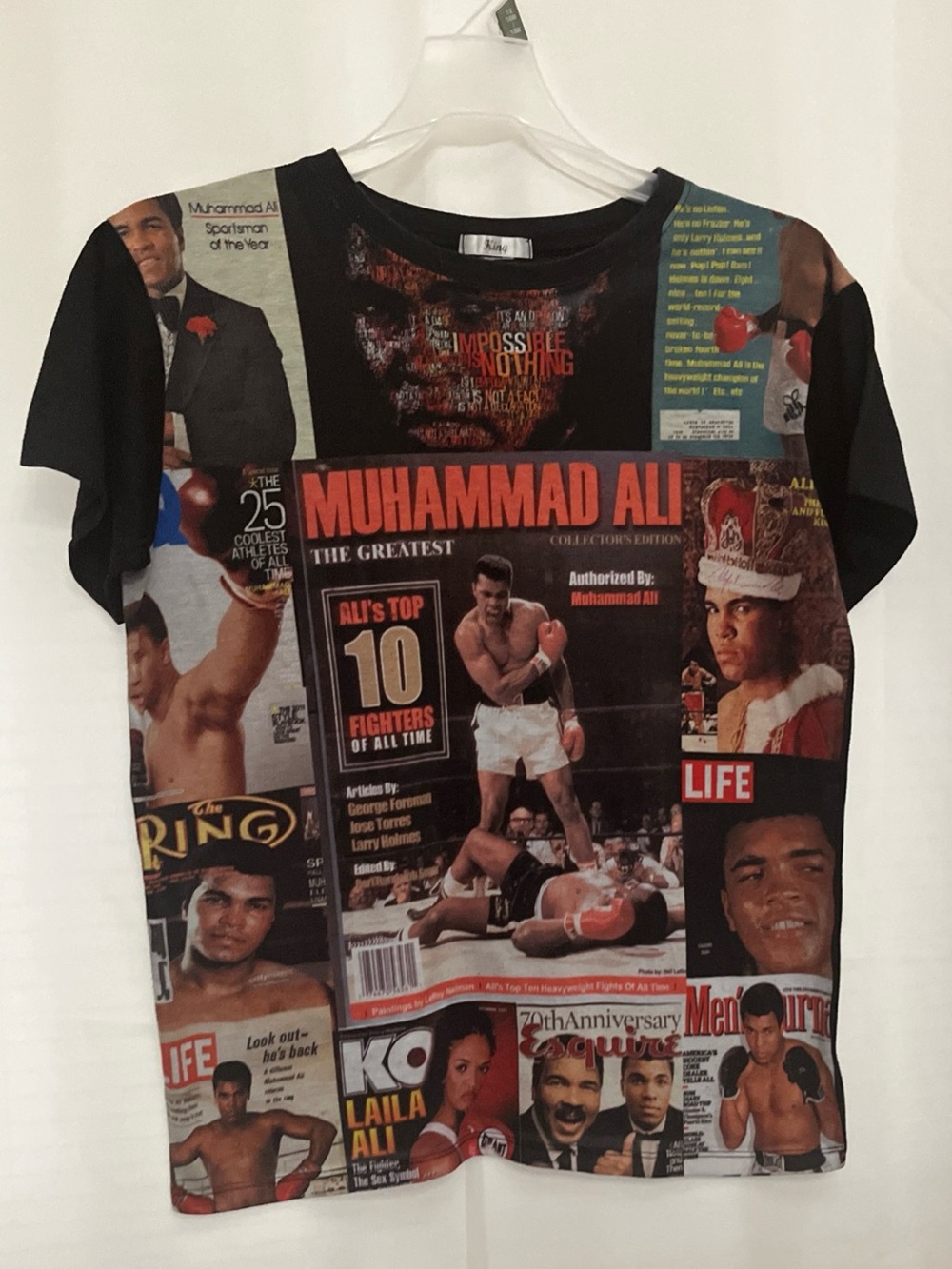 Vintage King Muhammad Ali T Shirt Mens Made In USA Large